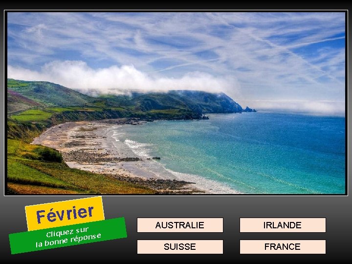 r e i r v é F la z sur Clique ponse é r