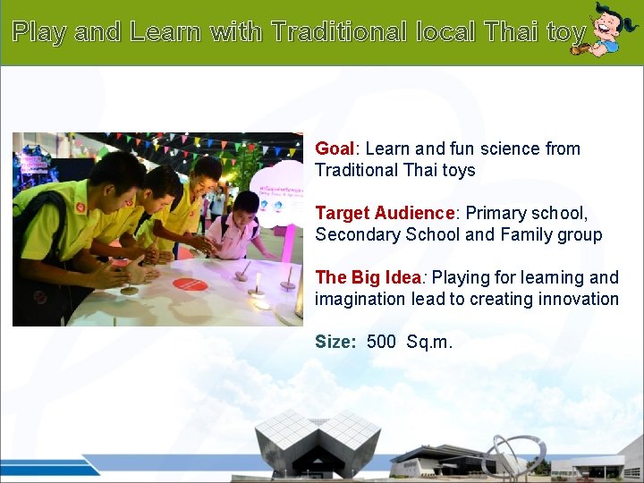 Background Play and Learn with Traditional local Thai toy Goal: Learn and fun science