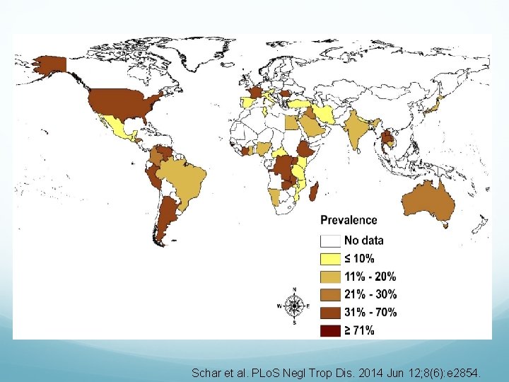 Schar et al. PLo. S Negl Trop Dis. 2014 Jun 12; 8(6): e 2854.