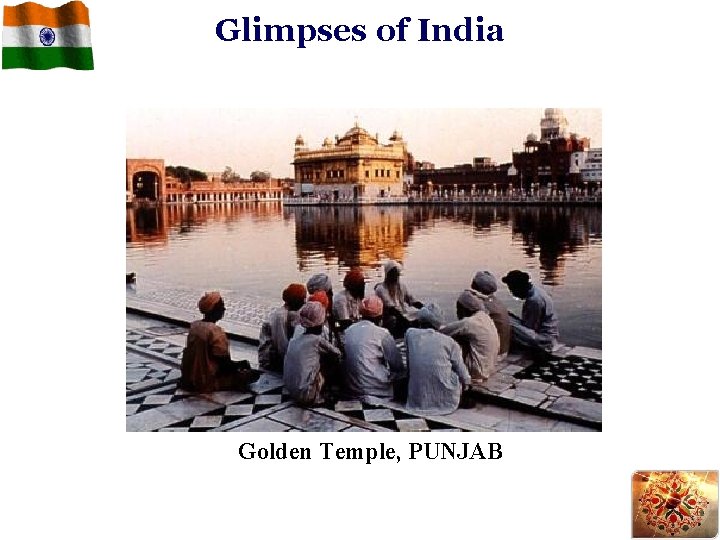 Glimpses of India Golden Temple, PUNJAB 