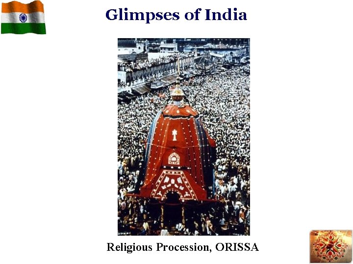 Glimpses of India Religious Procession, ORISSA 