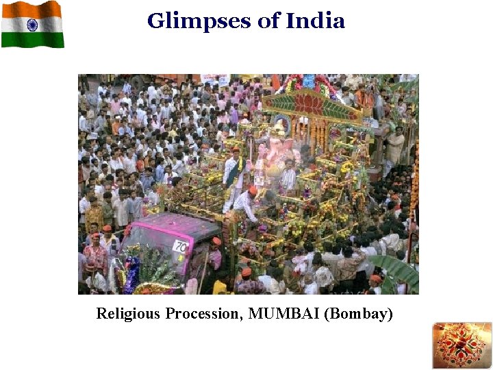 Glimpses of India Religious Procession, MUMBAI (Bombay) 