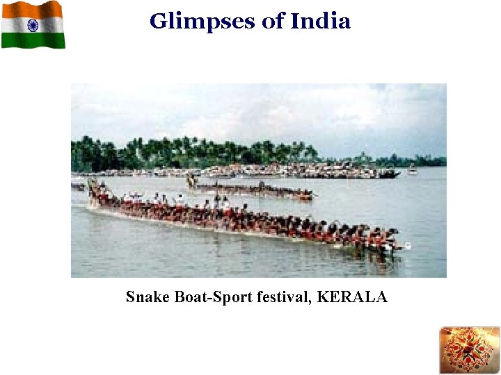 Glimpses of India Snake Boat-Sport festival, KERALA 