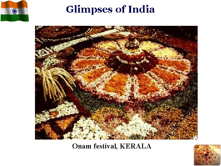 Glimpses of India Onam festival, KERALA 