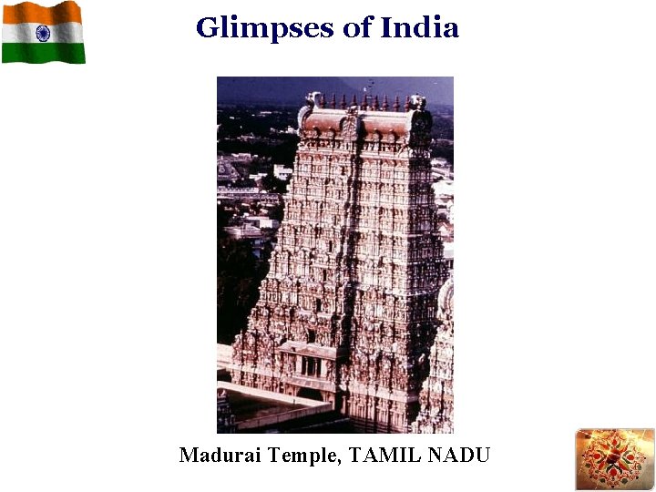 Glimpses of India Madurai Temple, TAMIL NADU 