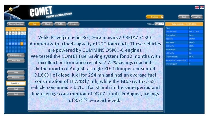 Veliki Krivelj mine in Bor, Serbia owns 20 BELAZ 75306 dumpers with a load Veliki Krivelj mine in Bor, Serbia owns 20 BELAZ 75306 dumpers with a load