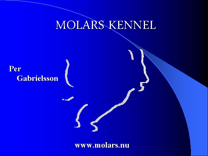 MOLARS KENNEL Per Gabrielsson www. molars. nu 