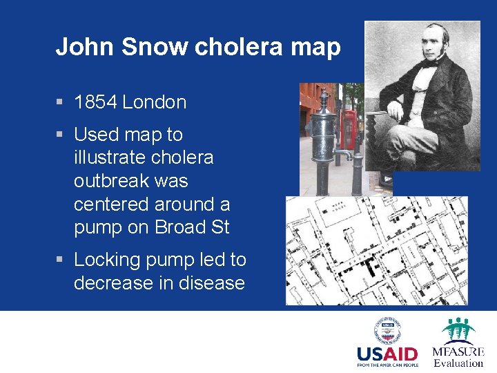 John Snow cholera map § 1854 London § Used map to illustrate cholera outbreak