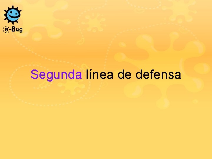 Segunda línea de defensa 