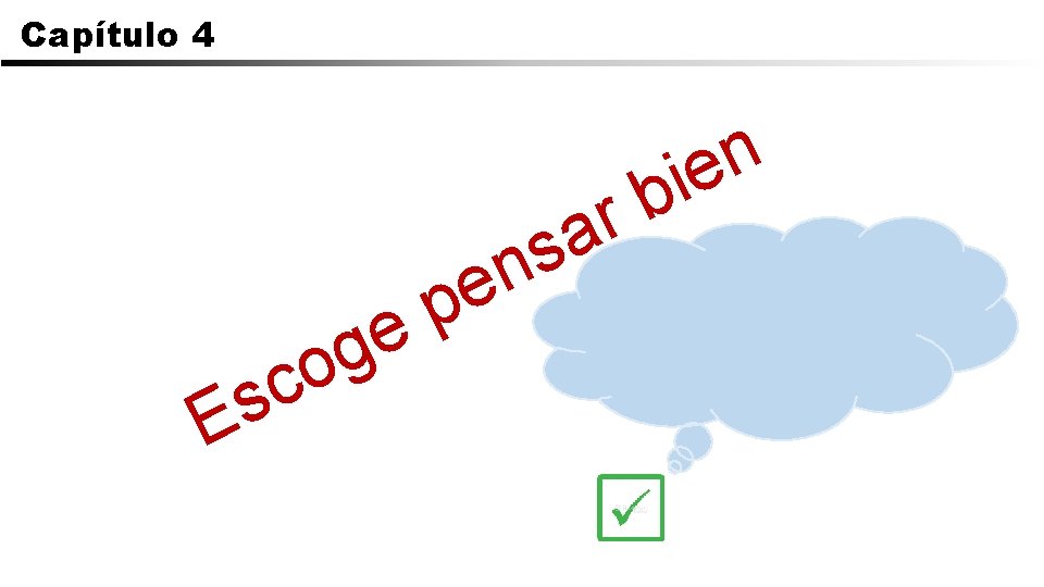 Capítulo 4 n ie E o c s e g e p b r