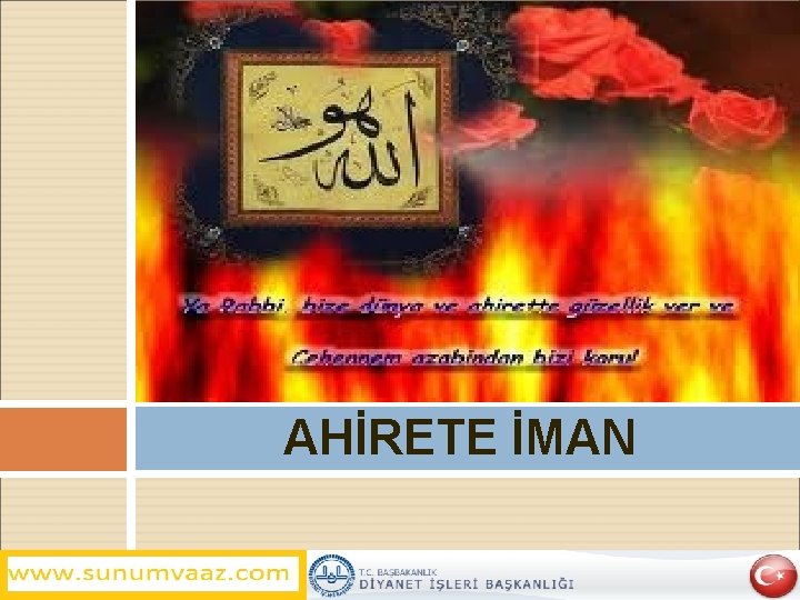 AHİRETE İMAN 