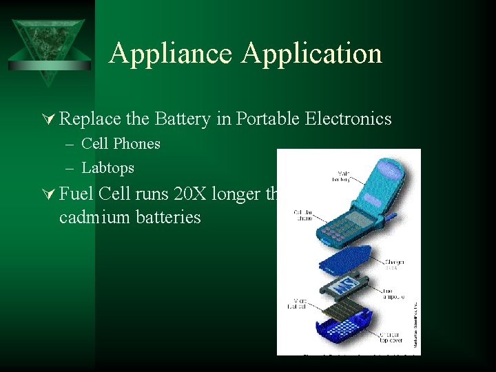 Appliance Application Ú Replace the Battery in Portable Electronics – Cell Phones – Labtops