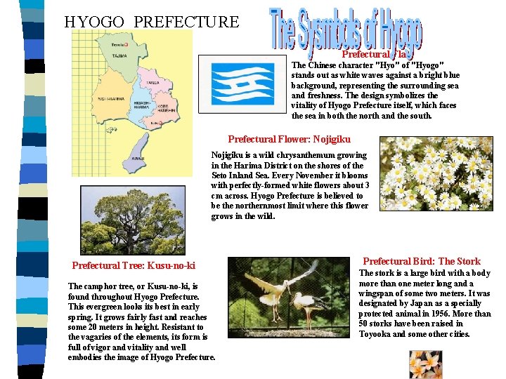 HYOGO PREFECTURE Prefectural Flat: The Chinese character "Hyo" of "Hyogo" stands out as white