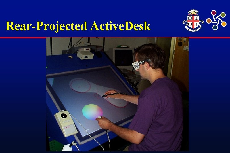 Rear-Projected Active. Desk 