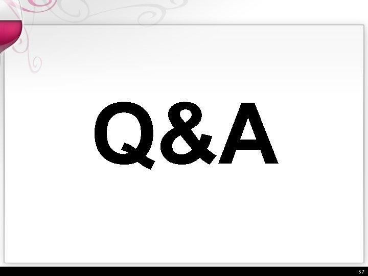 Q&A 57 