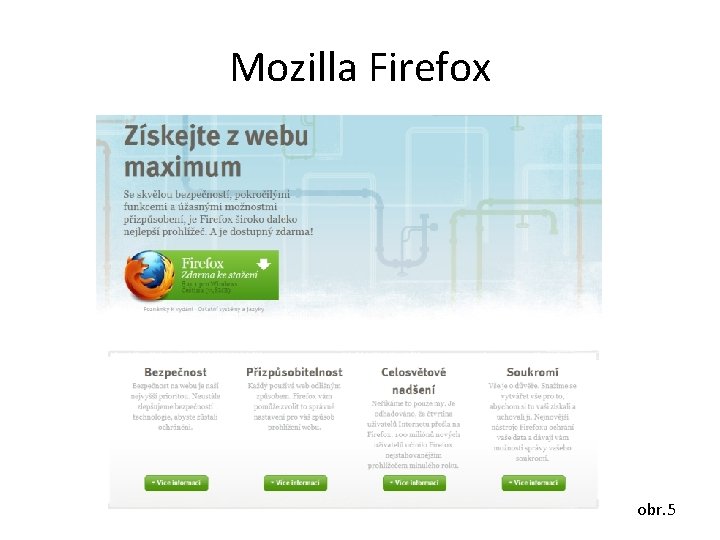 Mozilla Firefox obr. 5 