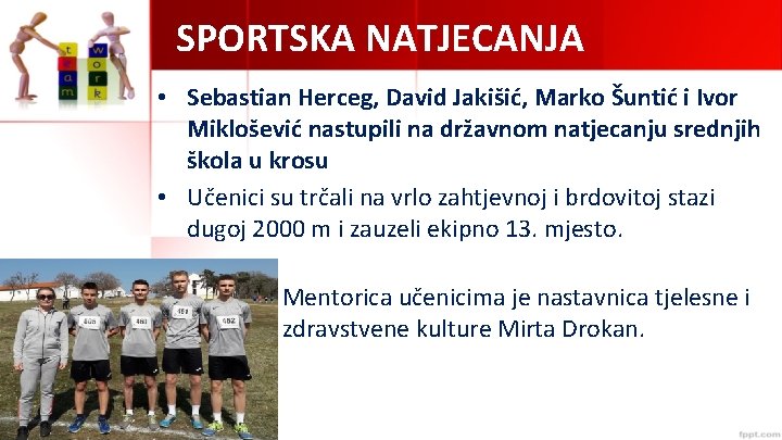 SPORTSKA NATJECANJA • Sebastian Herceg, David Jakišić, Marko Šuntić i Ivor Miklošević nastupili na