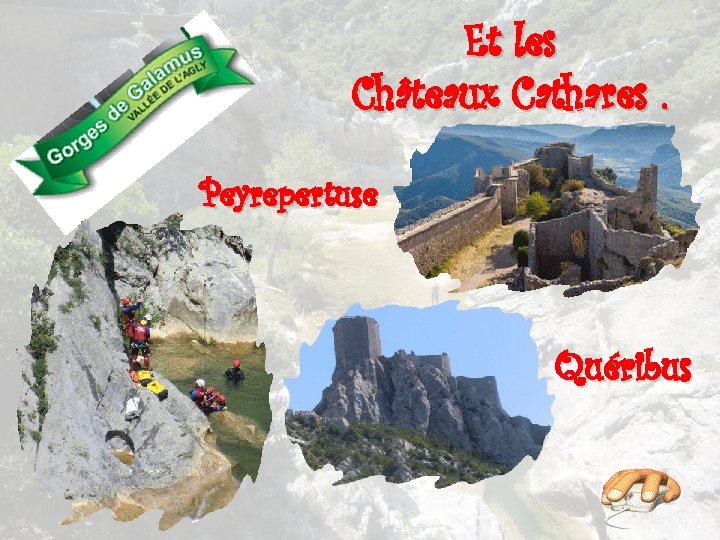 Et les Châteaux Cathares. Peyrepertuse Quéribus 