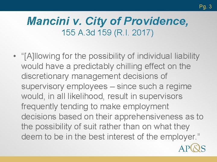 Pg. 3 Mancini v. City of Providence, 155 A. 3 d 159 (R. I.