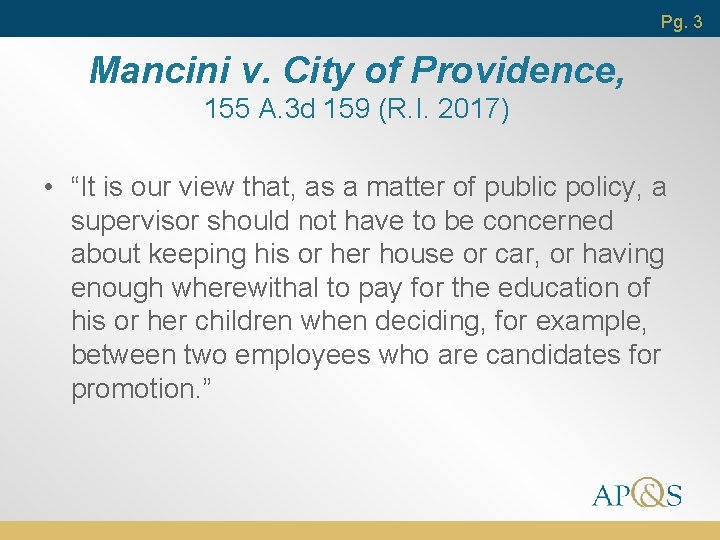 Pg. 3 Mancini v. City of Providence, 155 A. 3 d 159 (R. I.