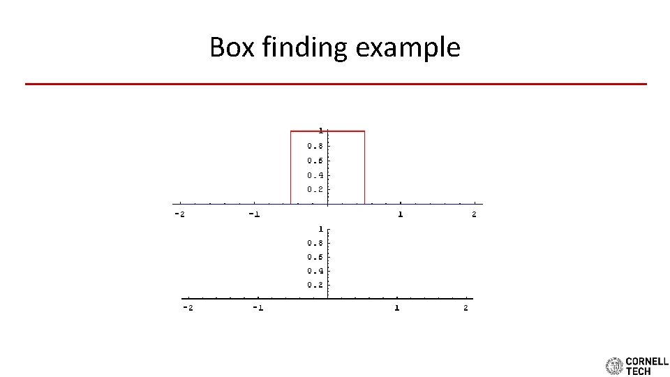 Box finding example 