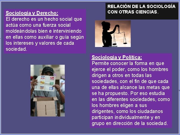 Sociología y Derecho: El derecho es un hecho social que actúa como una fuerza