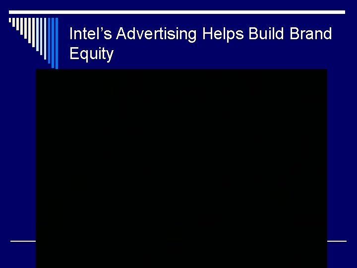 Intel’s Advertising Helps Build Brand Equity 