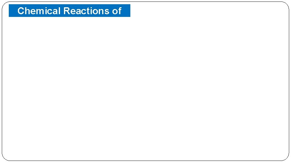 Chemical Reactions of Amines 