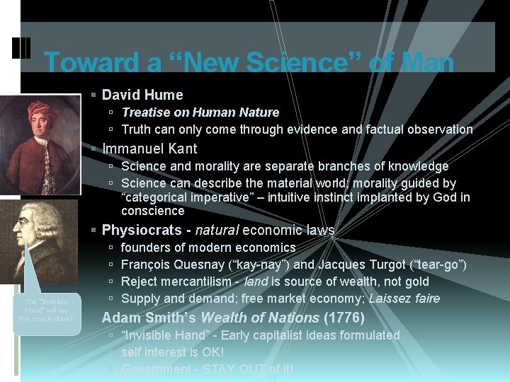Toward a “New Science” of Man David Hume Treatise on Human Nature Truth can