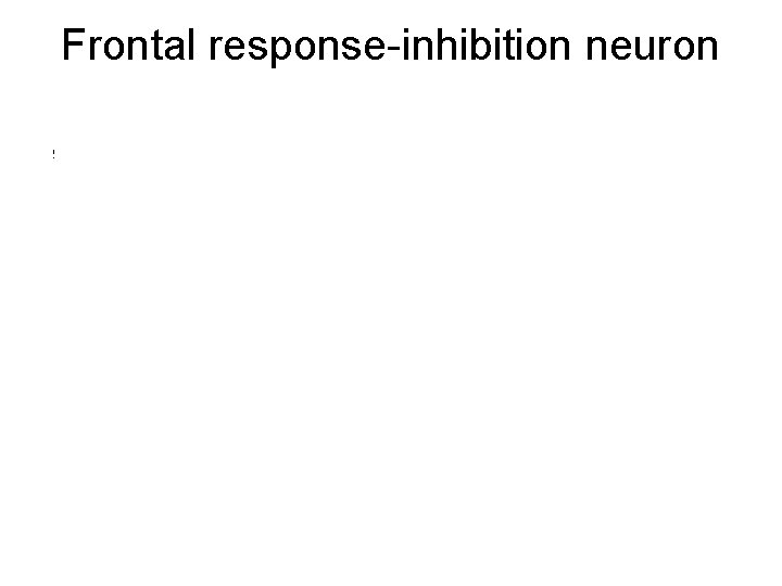 Frontal response-inhibition neuron 