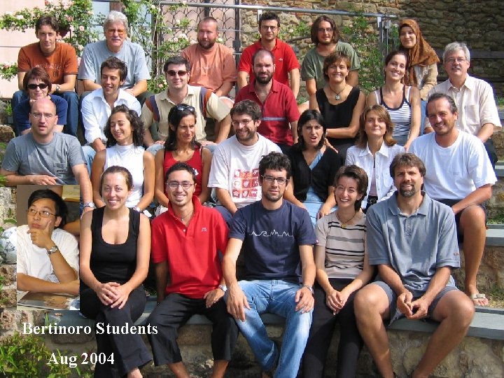 Bertinoro Students Aug 2004 