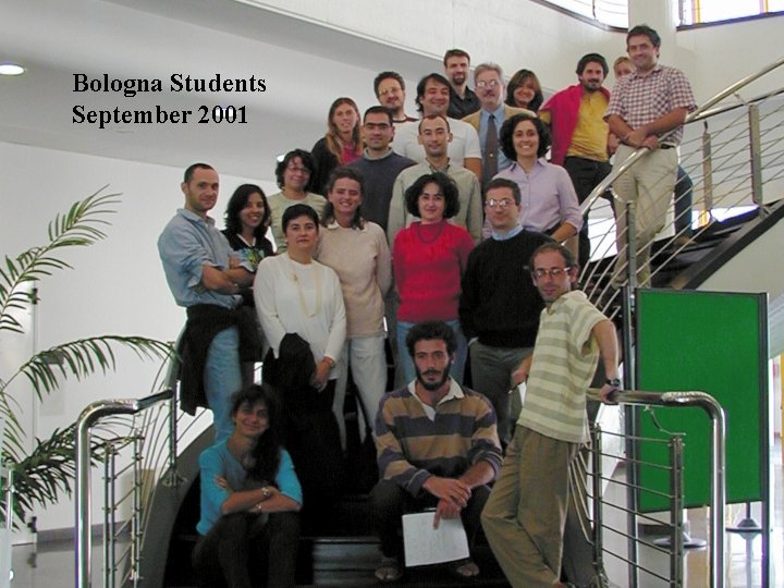 Bologna Students September 2001 