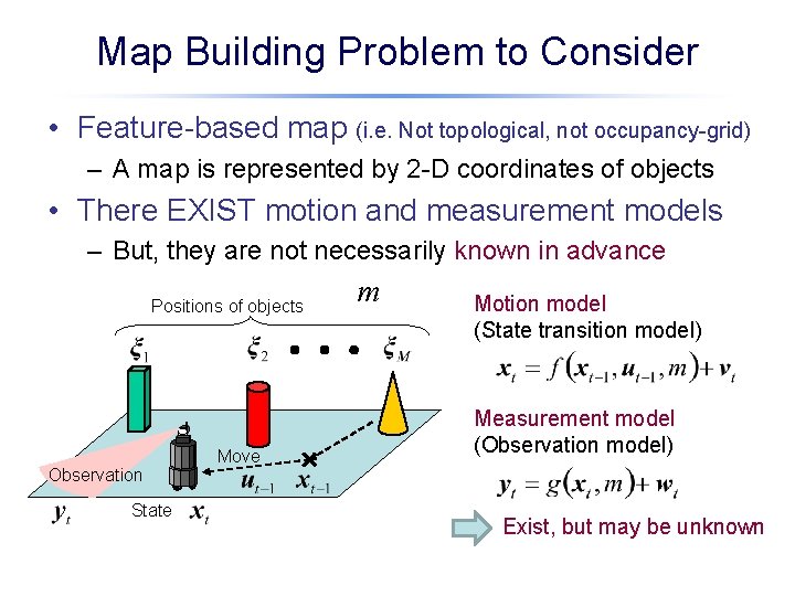 Mapproj R Problem Session VISION GRAPHICS AND ROBOTICS Map Building without