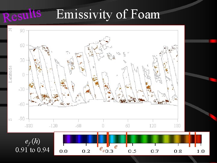 s t l u s Re ef (h) 0. 91 to 0. 94 Emissivity