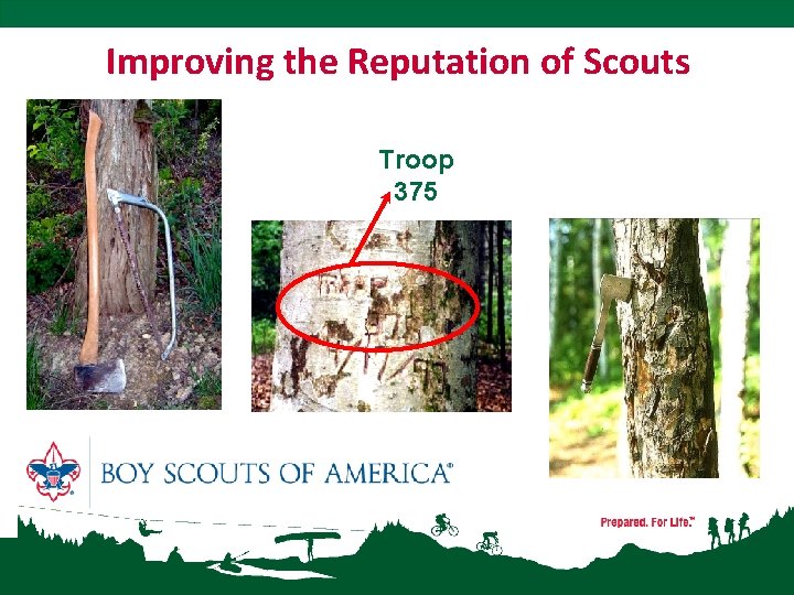 Improving the Reputation of Scouts Troop 375 