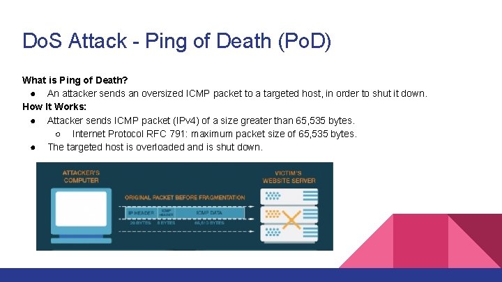 Do. S Attack - Ping of Death (Po. D) What is Ping of Death?