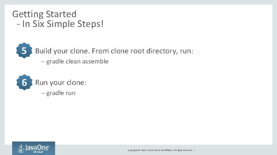 Getting Started - In Six Simple Steps! 5 Build your clone. From clone root