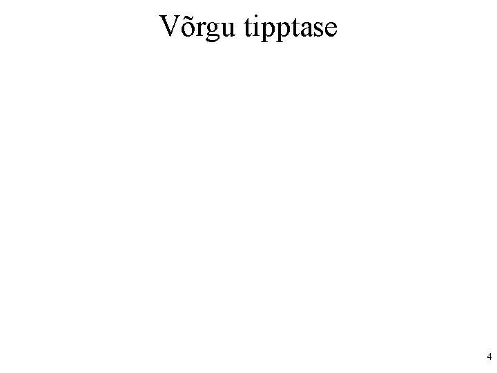 Võrgu tipptase 4 