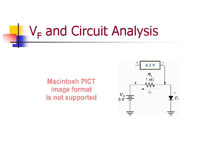 VF and Circuit Analysis 