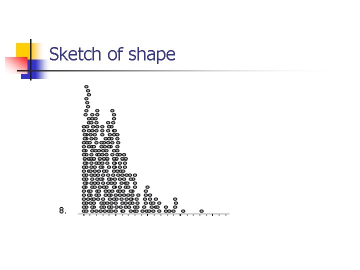 Sketch of shape 8. 