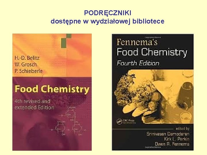 PODRĘCZNIKI dostępne w wydziałowej bibliotece 