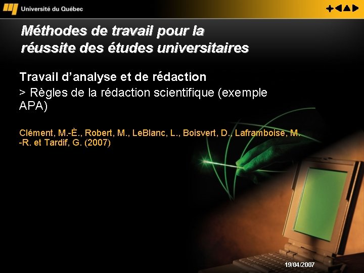 Méthodes de travail pour la réussite des études universitaires Travail d’analyse et de rédaction