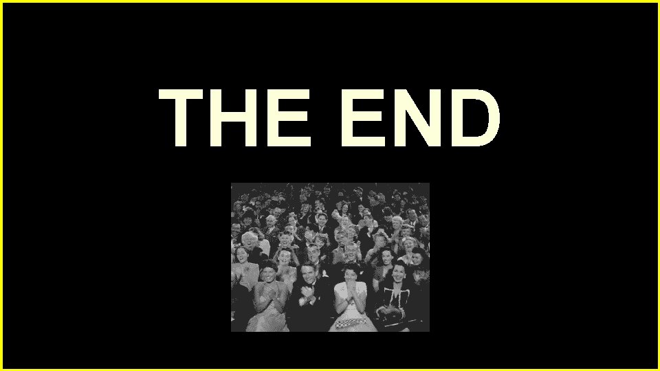 THE END 