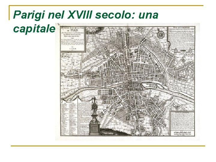 Parigi nel XVIII secolo: una capitale europea 