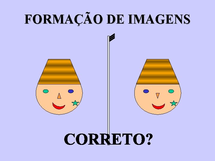 FORMAÇÃO DE IMAGENS FORMAÇÃO DE IMAGENS