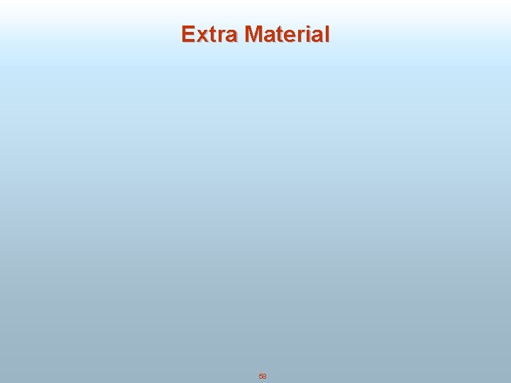 Extra Material 58 