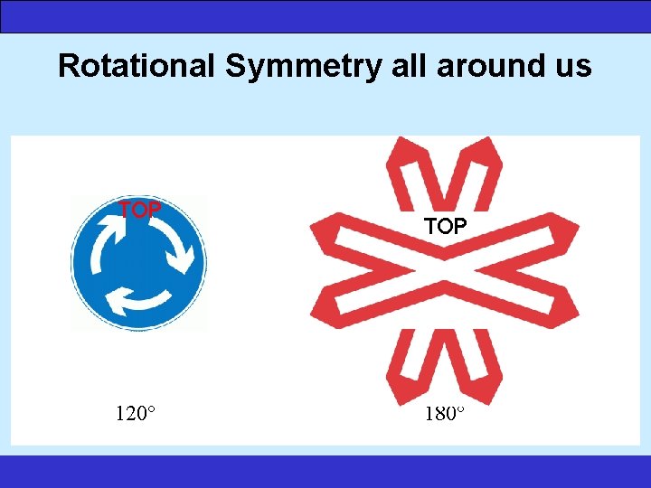 www. numeracysoftware. com Rotational Symmetry all around us 120° 180° 