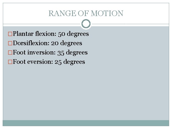Lower Extremity HP FootAnkle Exam WEEK 1 ORTHO