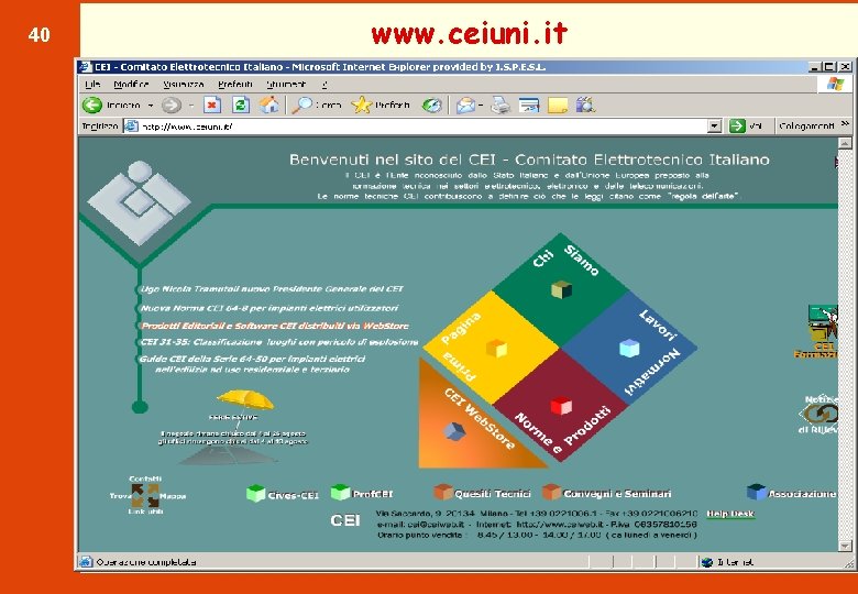 40 www. ceiuni. it 