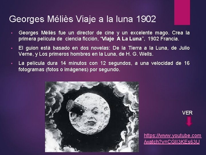 Georges Méliès Viaje a la luna 1902 • Georges Méliès fue un director de